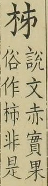 漢字 た 柿 似 と 柿と似た漢字
